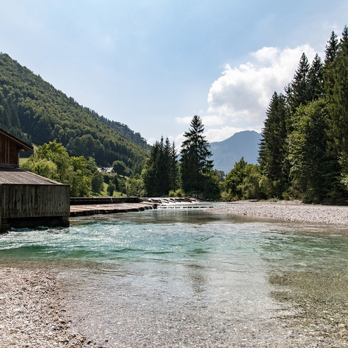 Wehr an der Alm